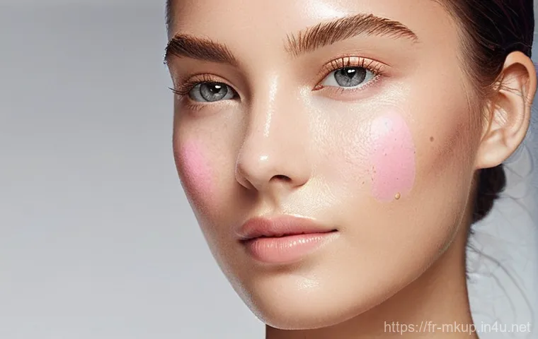 브러쉬와 뷰티 스펀지의 차이 - **Prompt 1: Precise Foundation Application with a Synthetic Brush**
    "A sophisticated woman in he...